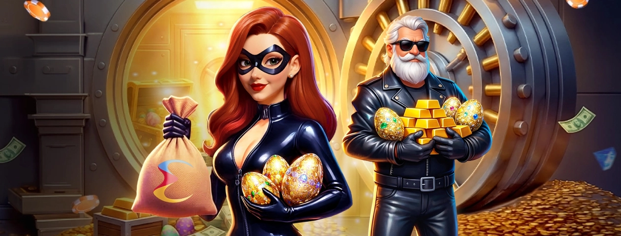 Grand Easter Heist — ogromny turniej od Endorphina! 🐰💰